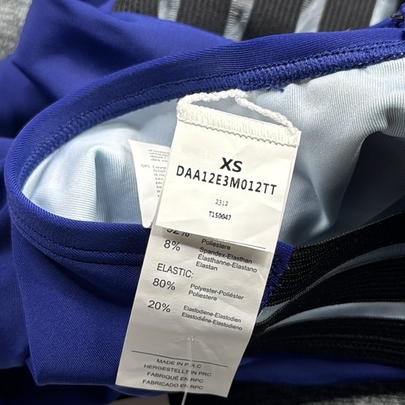 Cupshe Blue One Shoulder One Piece Swimsuit Women's Size Extra Small XS NWT - Picture 6 of 8